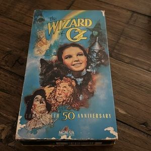 Wizard of Oz vhs 50th anniversary edition